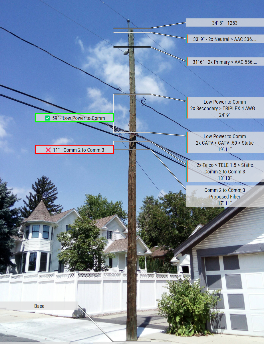 Pole data collection