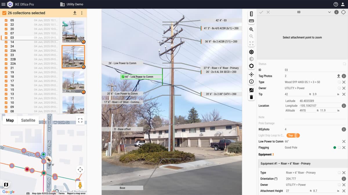 Ikegps Form Example INTEC accelerates utility pole modeling and engineering analysis with ...