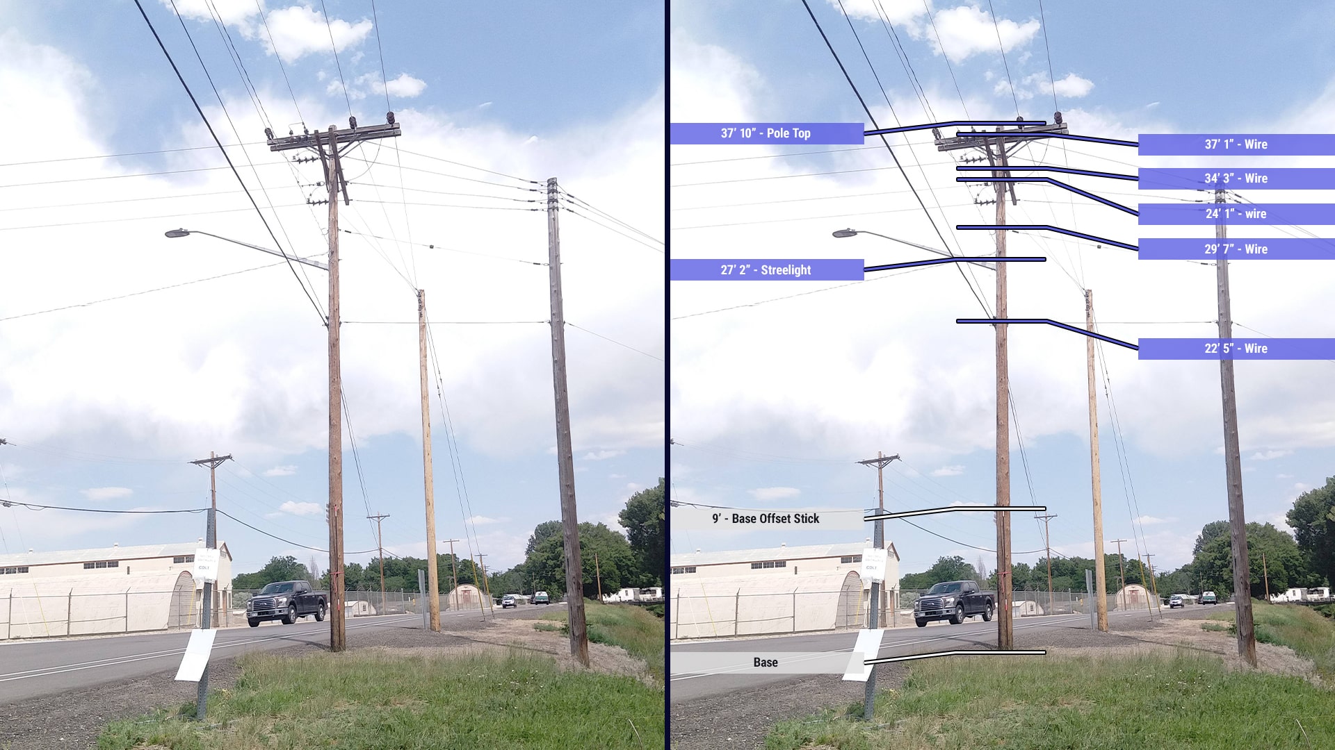 IKE Photo used to complete pole audits with PolePilot